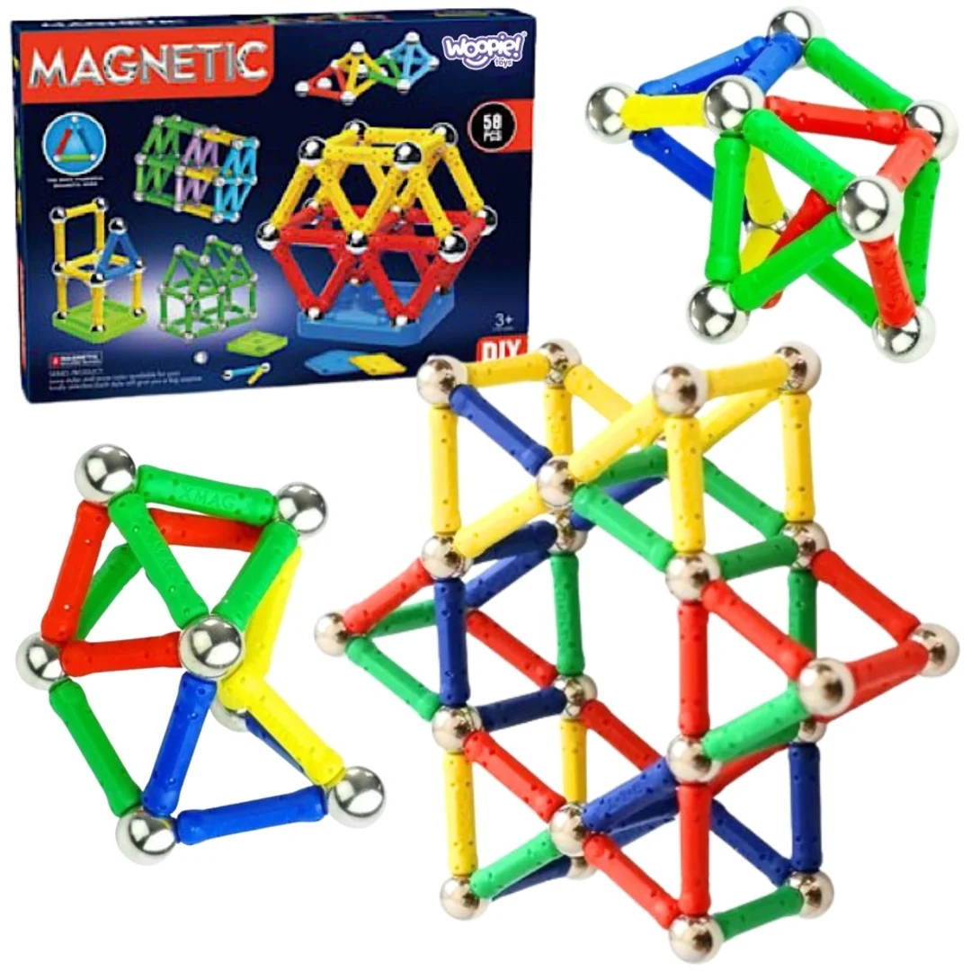 WOOPIE Klocki Magnetyczne Konstrukcyjne