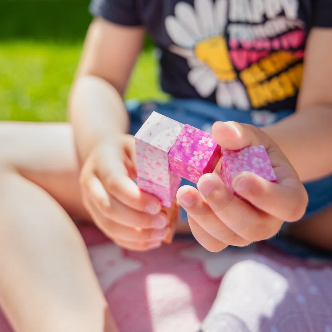 Woopie Klocki Magnetyczne Montessori Edukacyjna Układanka
