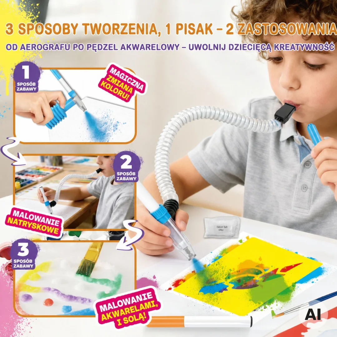 WOOPIE Kreatywny Zestaw Do Malowania i Tworzenia