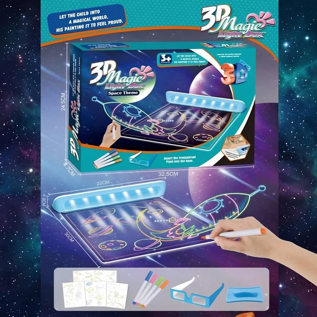 WOOPIE Magiczna Podświetlenie do Rysowania