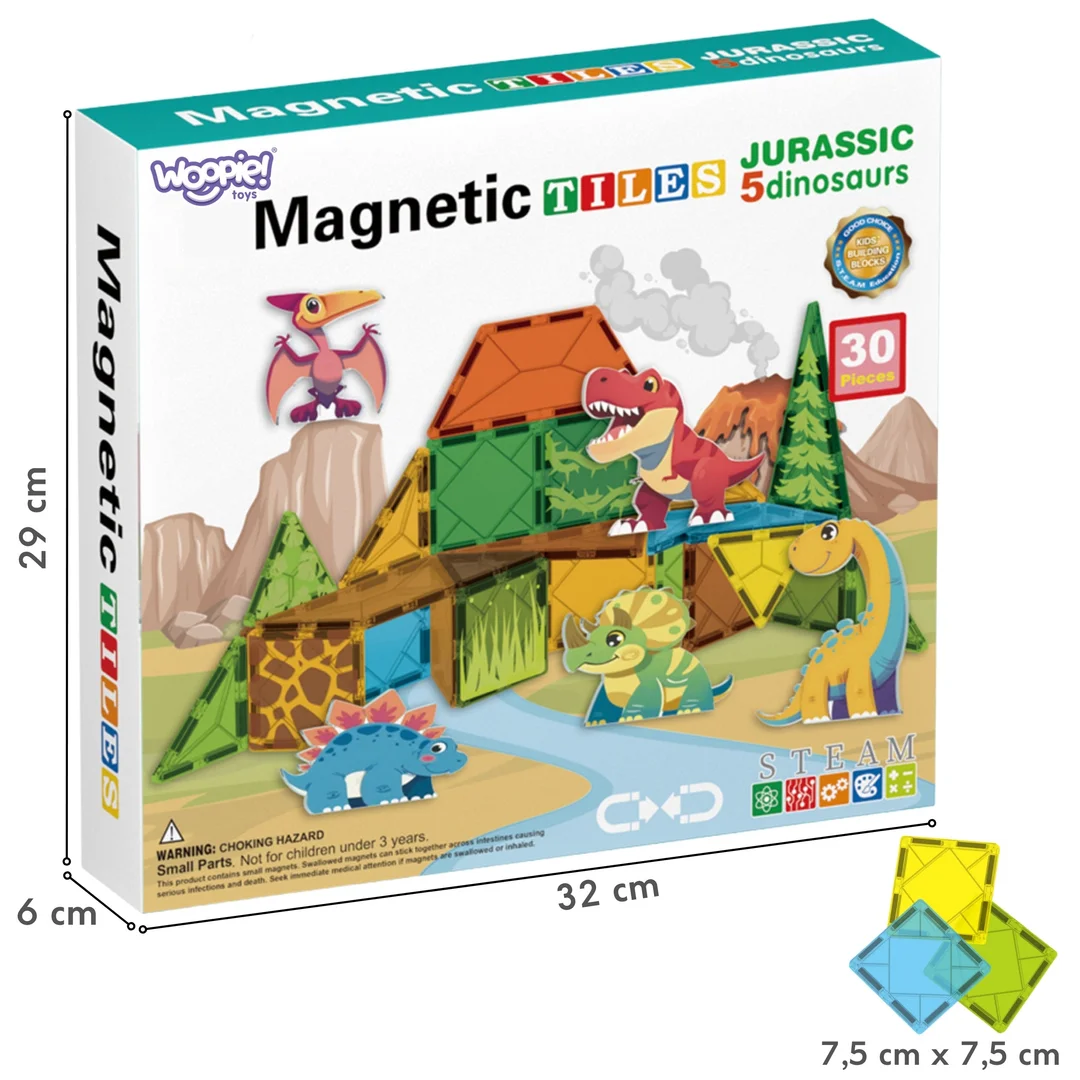 WOOPIE Magnetyczne Klocki Konstrukcyjne
