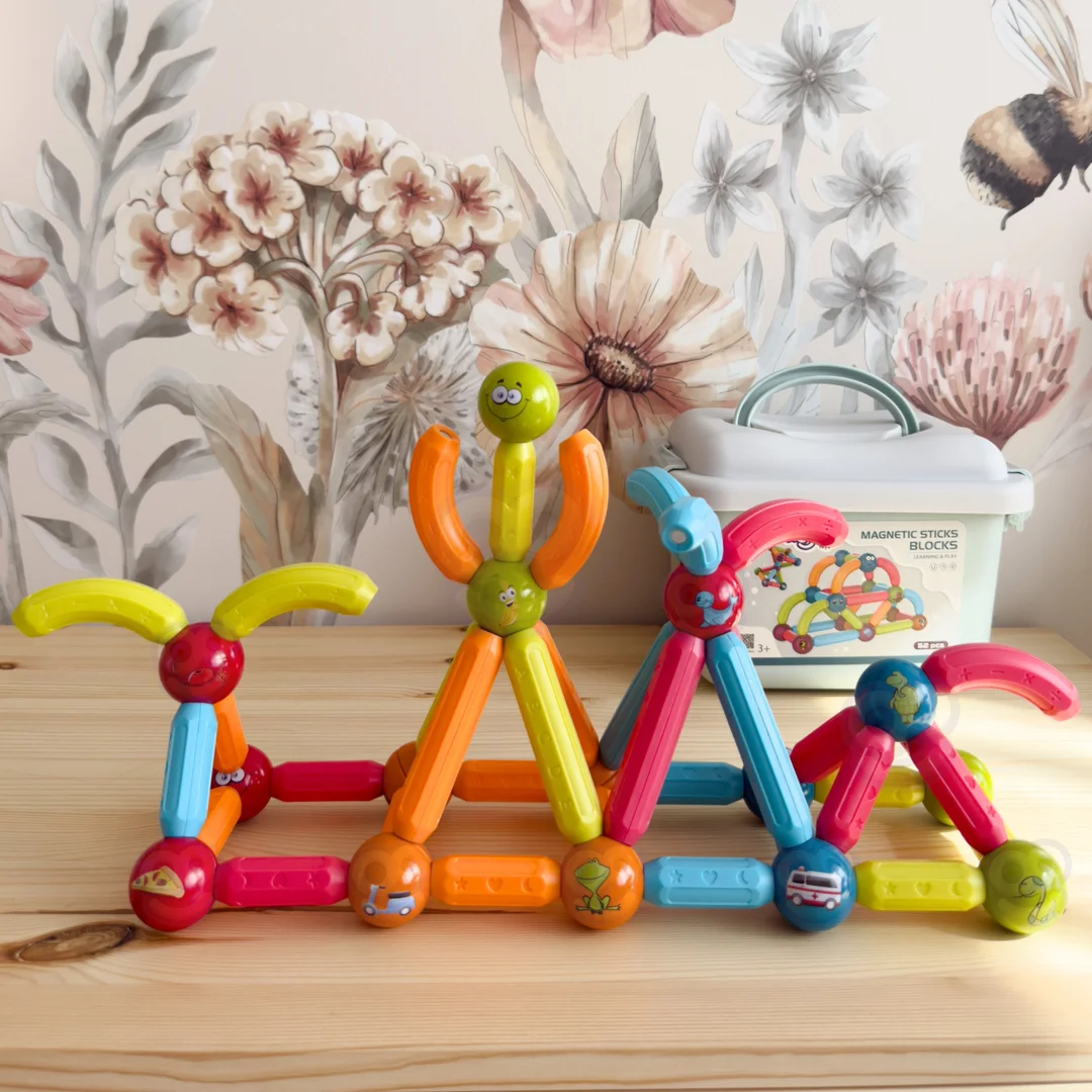 WOOPIE Magnetyczne Klocki Konstrukcyjne Edukacyjne