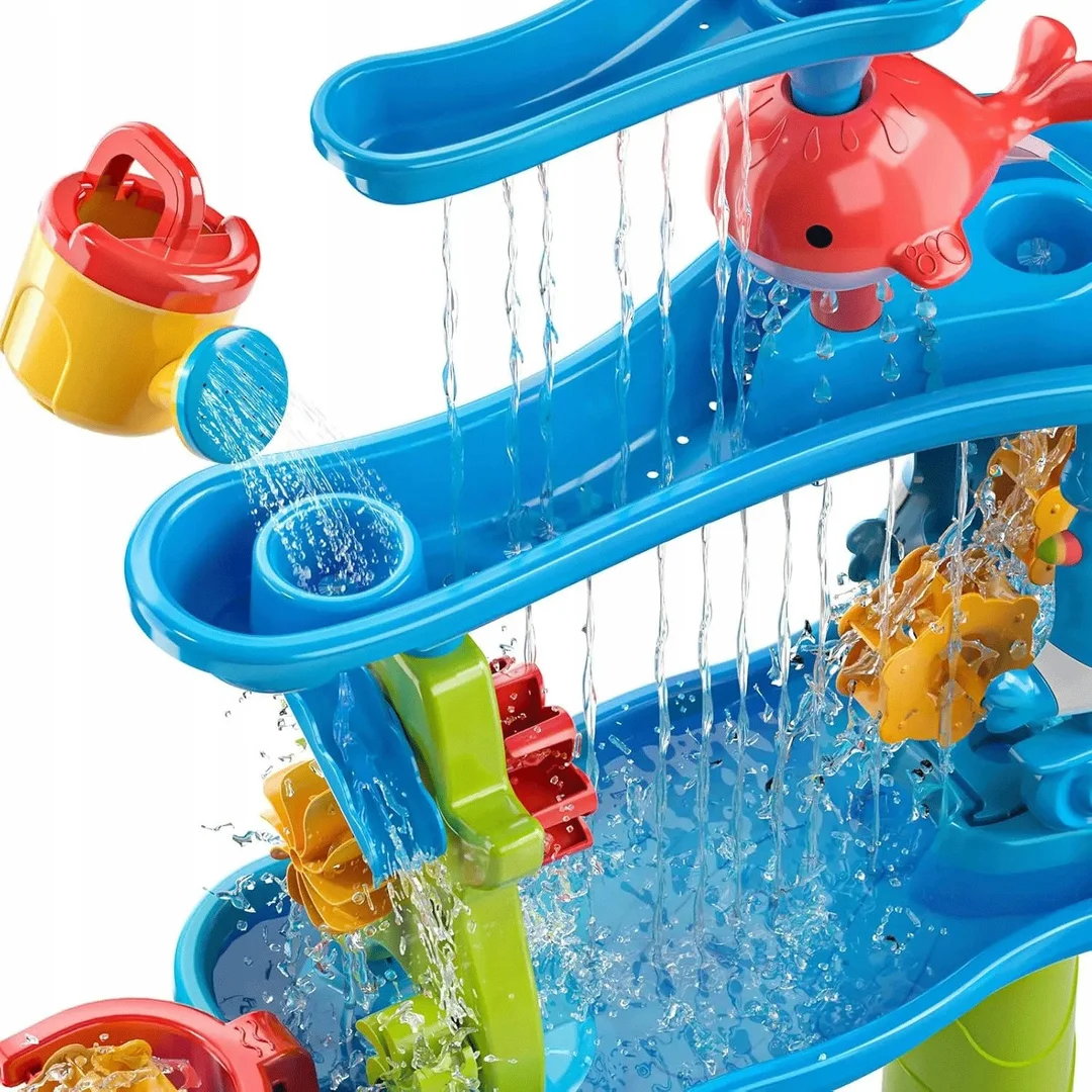 WOOPIE Ogromny Aquapark Stolik Piaskownica Wodospad Tor Modułowy