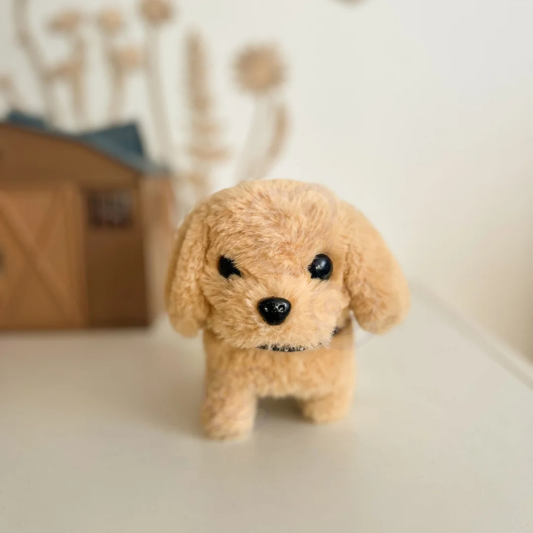 WOOPIE Piesek Interaktywny Pluszak z Kością Bichon Golden Retriever