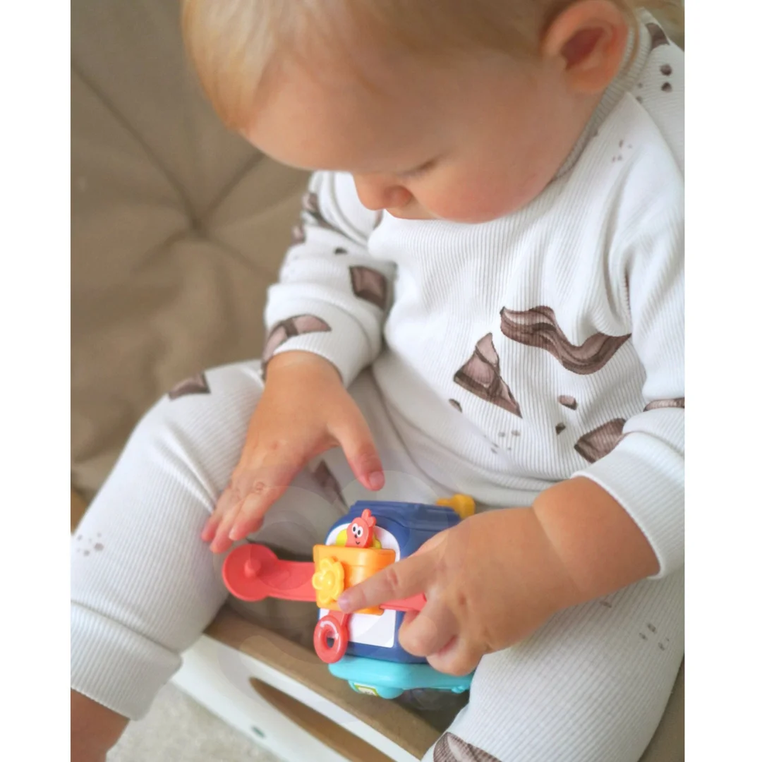 WOOPIE Pingwinek Montessori Kostka Sensoryczna