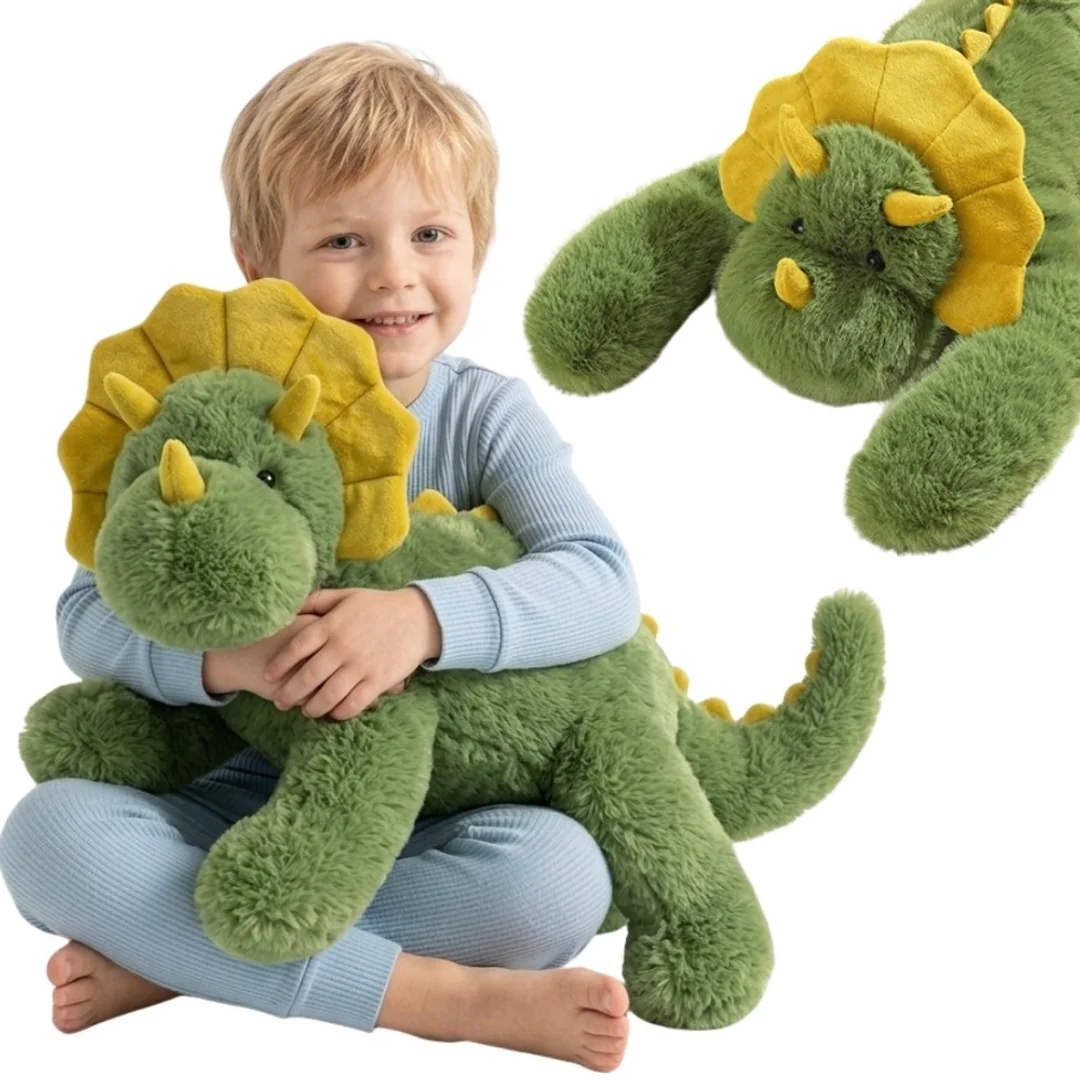 WOOPIE Pluszak Obciążeniowy Dinozaur Antystresowy Sensoryczny Ciężkomiś Przytulanka