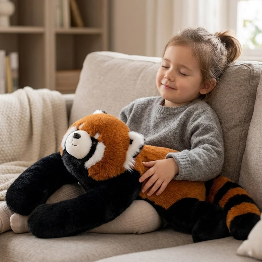 WOOPIE Pluszak Obciążeniowy Panda Ruda Antystresowy Sensoryczny Ciężkomiś