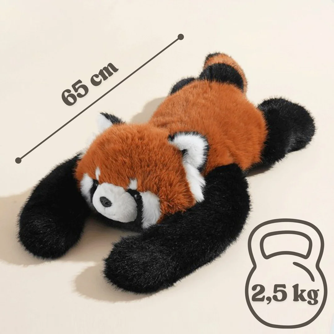 WOOPIE Pluszak Obciążeniowy Panda Ruda Antystresowy Sensoryczny Ciężkomiś