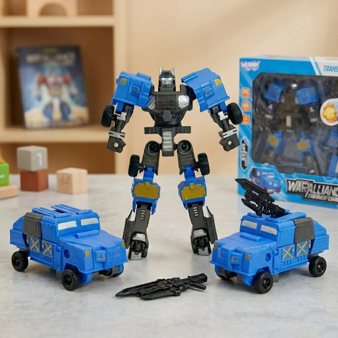 Woopie Robot Transformujący Pojazd Bojowy Auto Autobot Zabawka Prezent