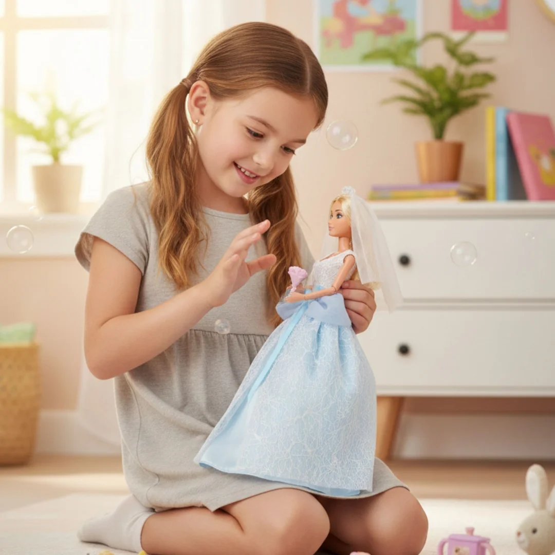 WOOPIE ROYAL Lalka Modowa LILY Panna Młoda z Tortem