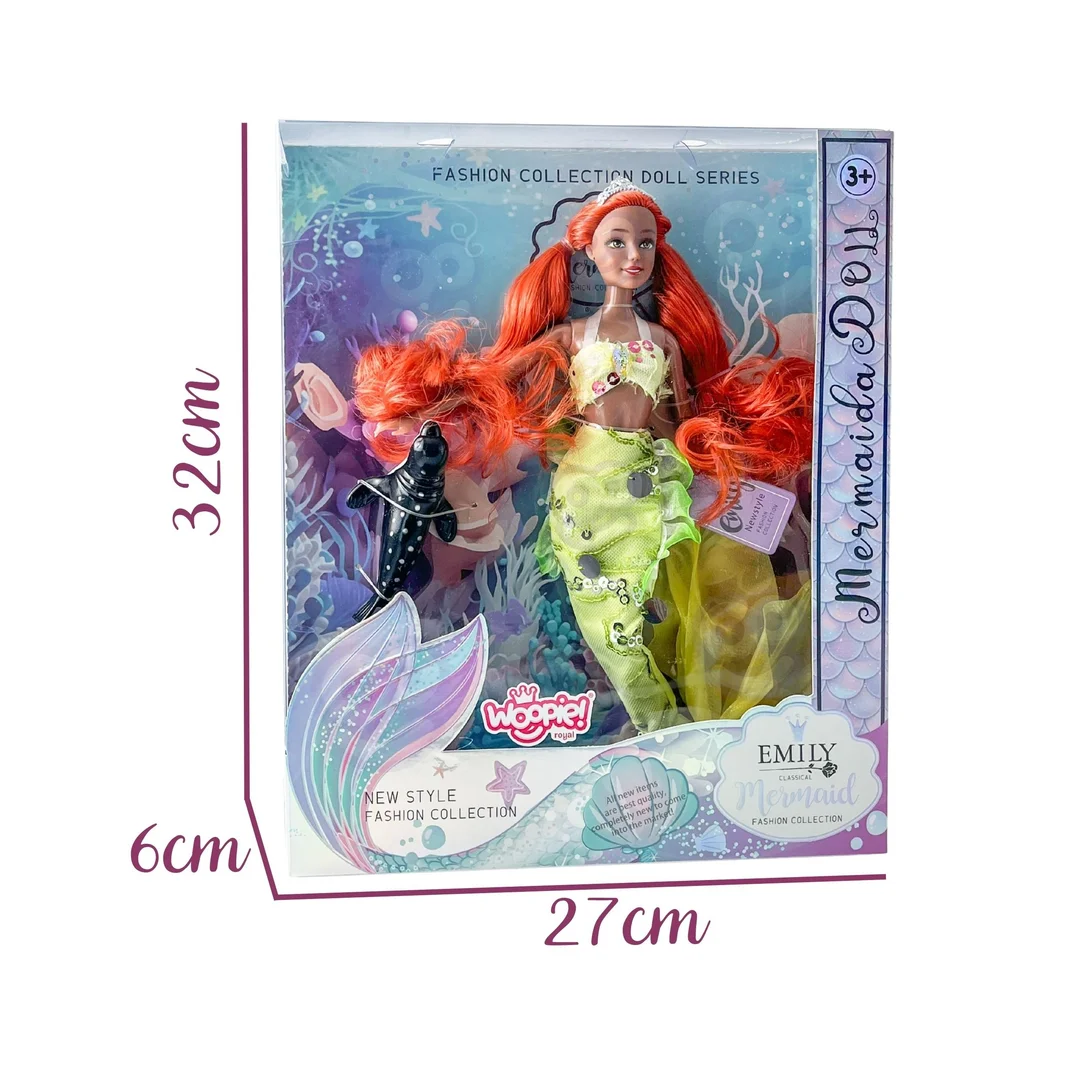 WOOPIE ROYAL Lalka Syrenka Emi Mermaid z Foką