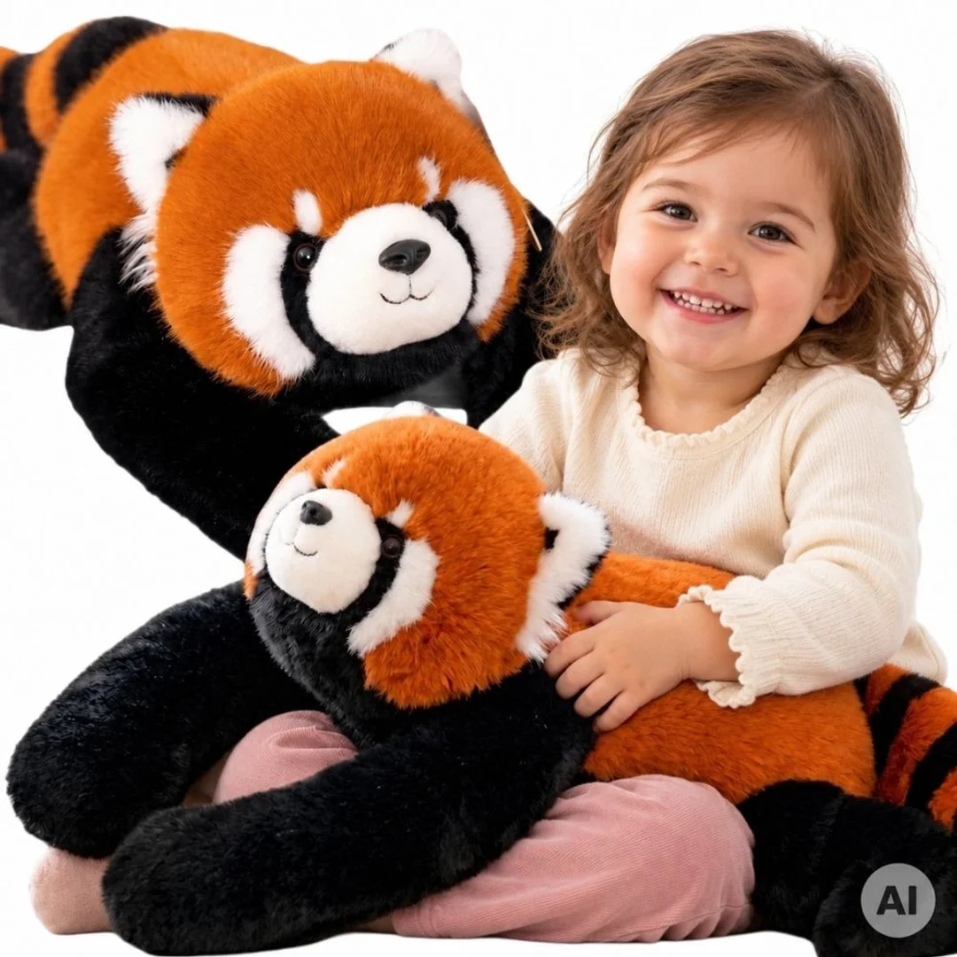 WOOPIE Ruda Panda Obciążeniowy Pluszak Miś Sensoryczny