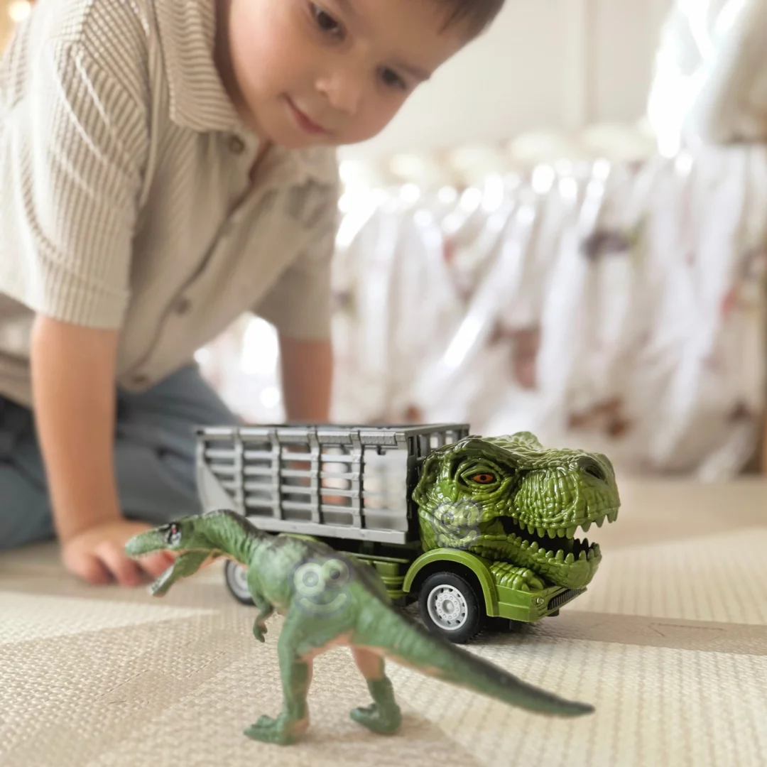 WOOPIE Samochód Zdalnie Sterowany Dinozaur Zielony Figurka