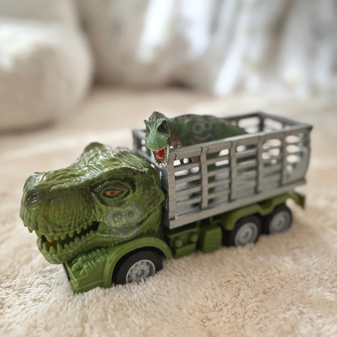WOOPIE Samochód Zdalnie Sterowany Dinozaur Zielony Figurka