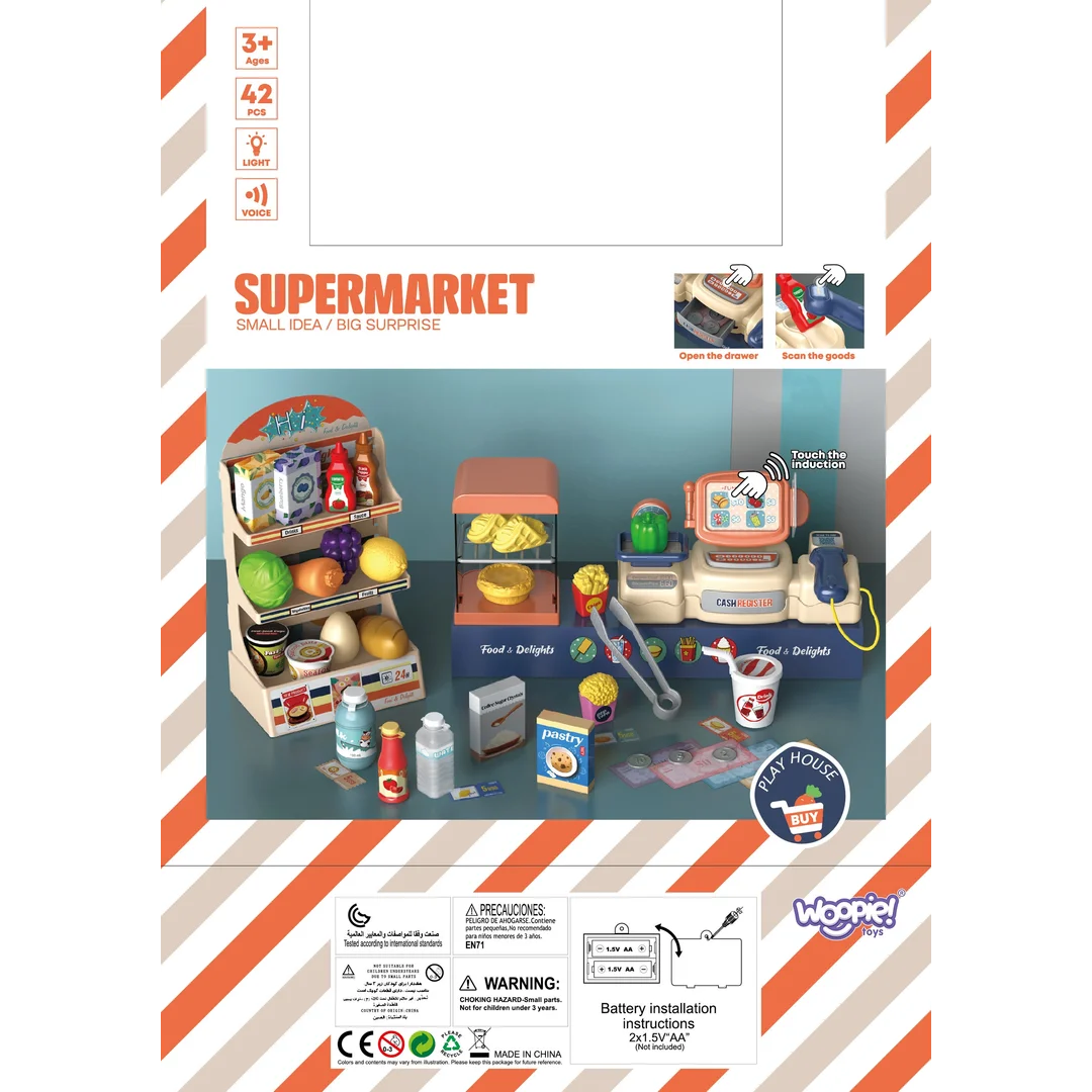 WOOPIE Sklep Supermarket Kasa
