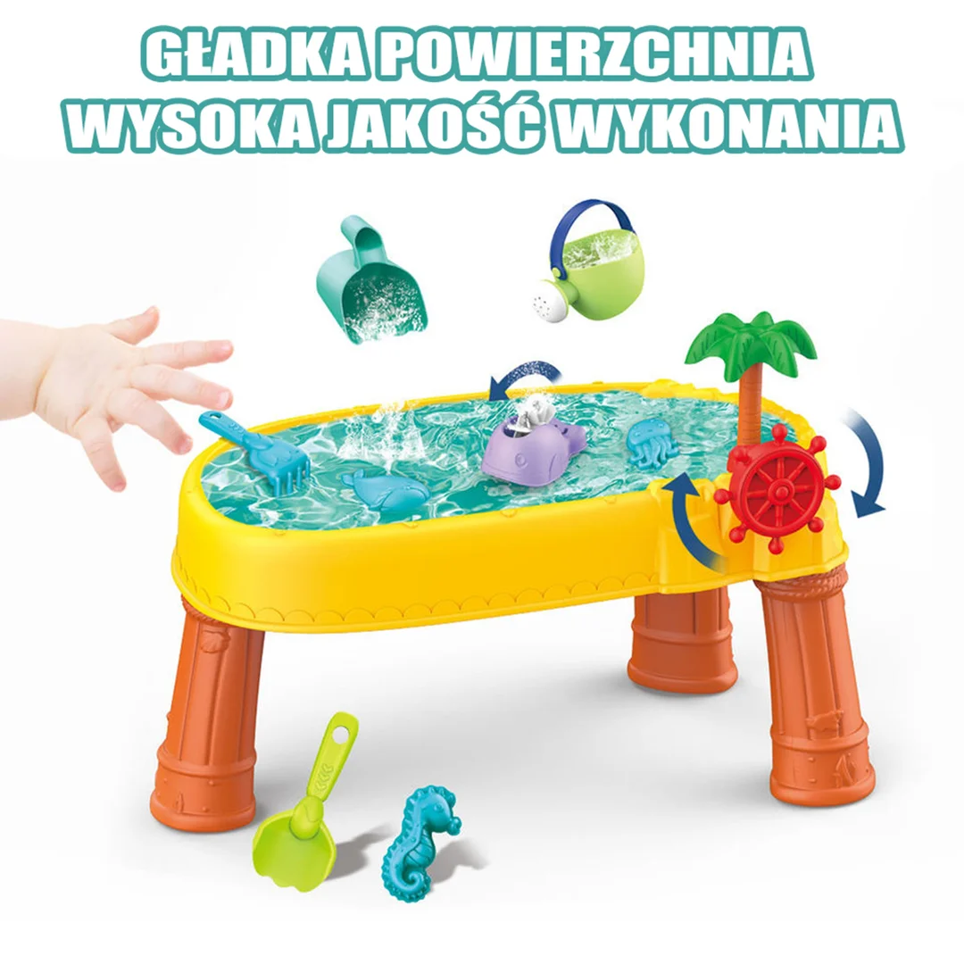 WOOPIE Stolik Piaskownica Statek