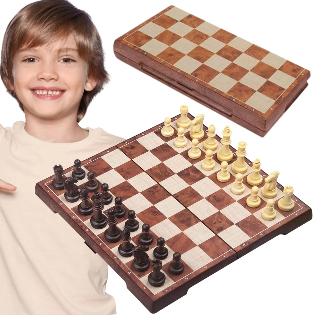 WOOPIE Szachy Warcaby Magnetyczne