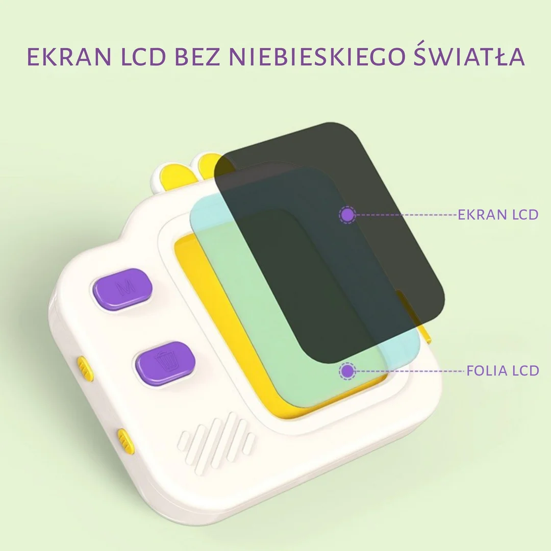 WOOPIE Tablet Graficzny Znikopis do Nauki Rysowania i Angielskiego Czytnik