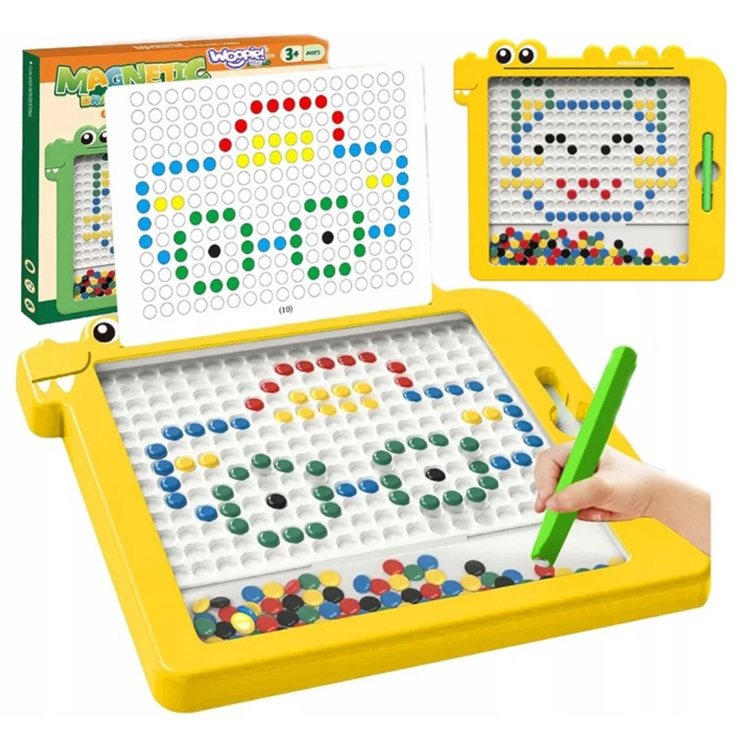 WOOPIE Tablica Magnetyczna dla Dzieci Montessori MagPad Dinozaur
