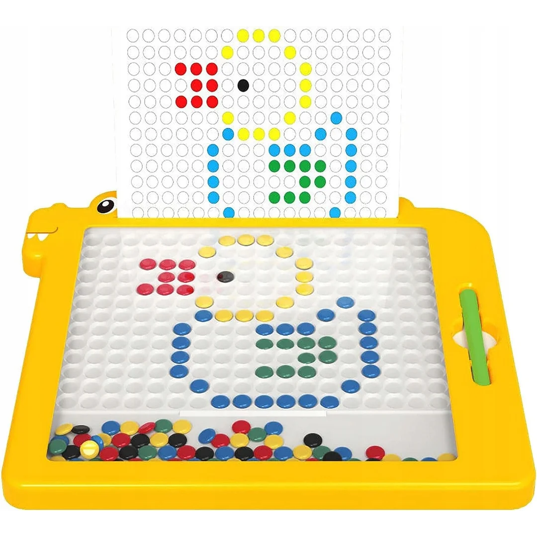 WOOPIE Tablica Magnetyczna dla Dzieci Montessori MagPad Dinozaur