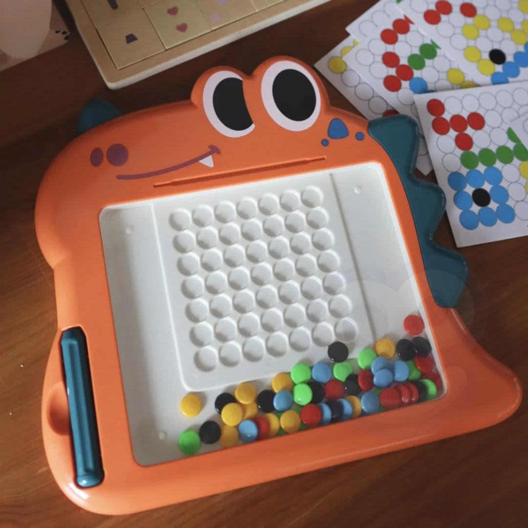 WOOPIE Tablica Magnetyczna dla Dzieci Montessori MagPad Dinozaur