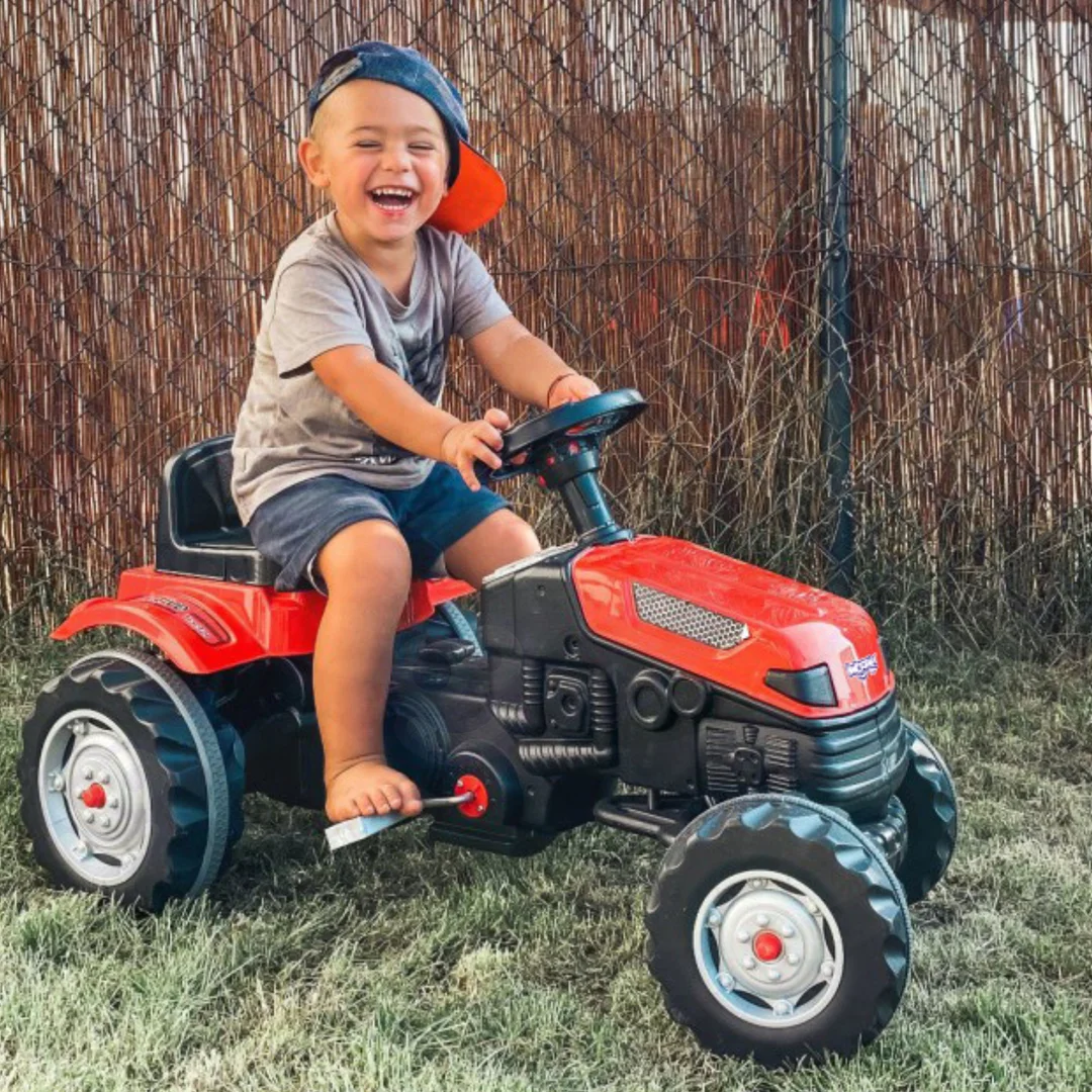 WOOPIE Traktor na Pedały Farmer GoTrac Ciągnik Ciche Koła