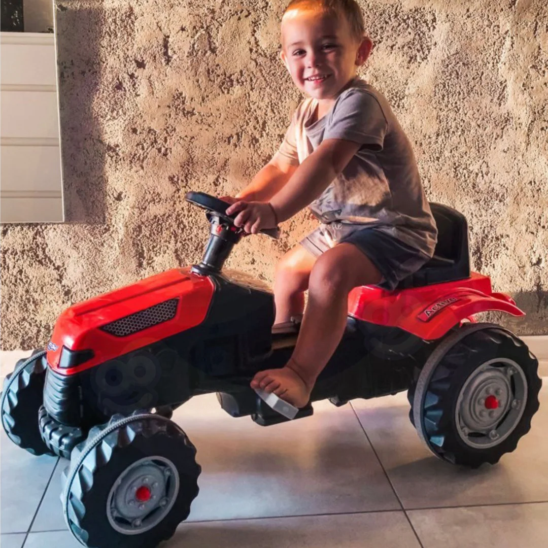 WOOPIE Traktor na Pedały Farmer GoTrac Ciągnik Ciche Koła