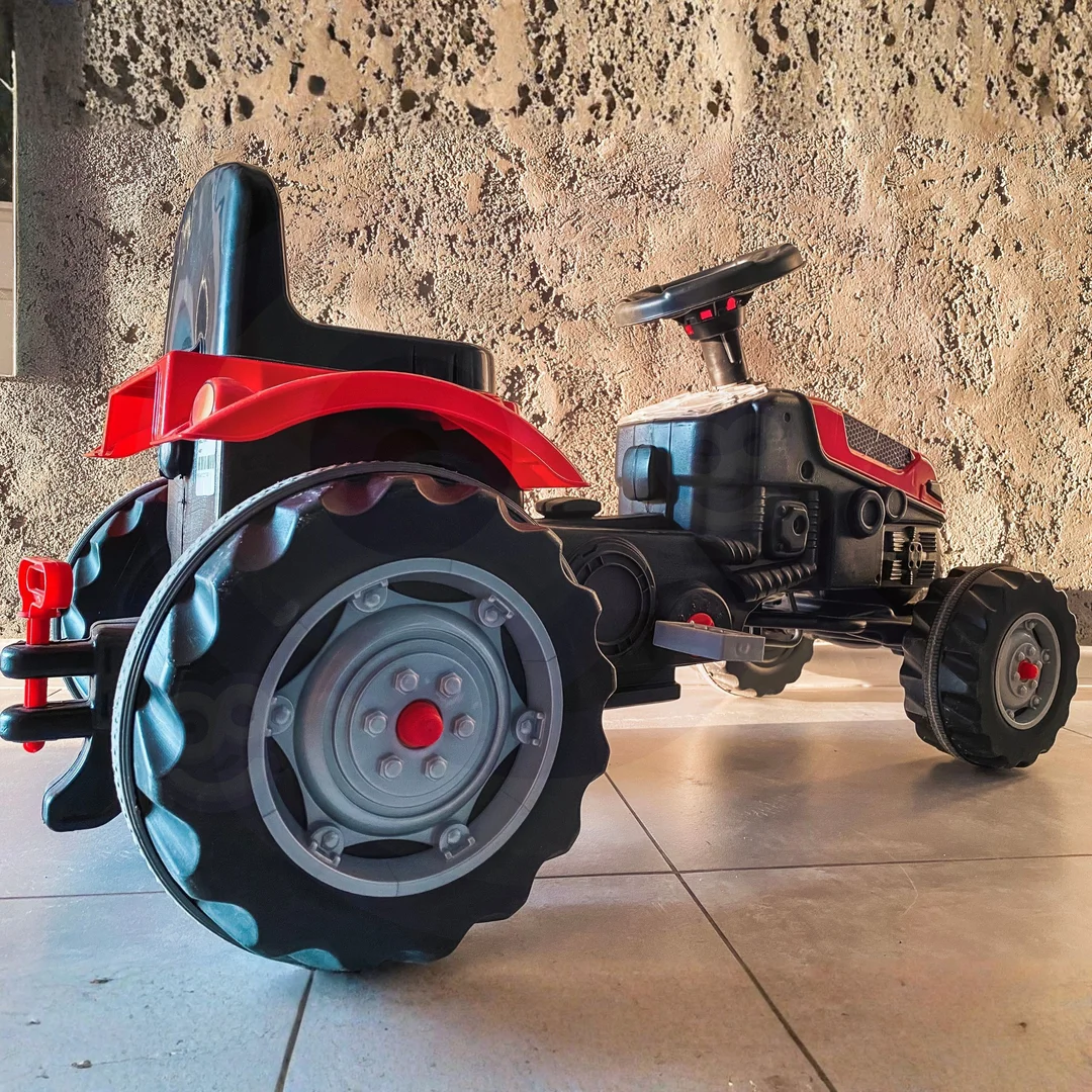 WOOPIE Traktor na Pedały Farmer GoTrac Ciągnik Ciche Koła