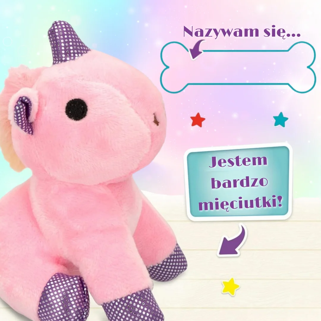 WOOPIE Transporter Domek dla Jednorożca Zestaw do Pielęgnacji