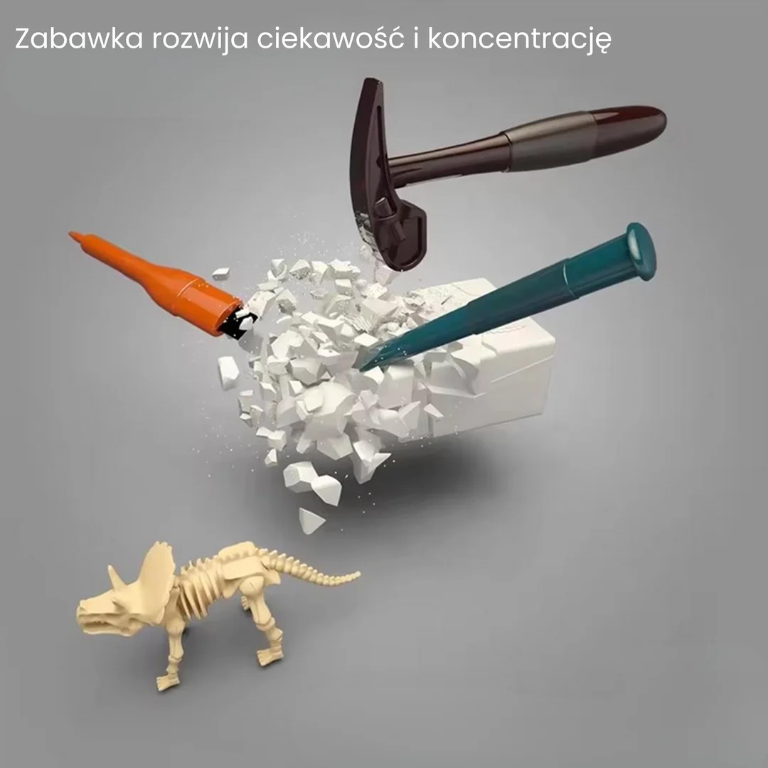 WOOPIE Wykopalisko „Mały Archeolog” Szkieletów Dinozaurów