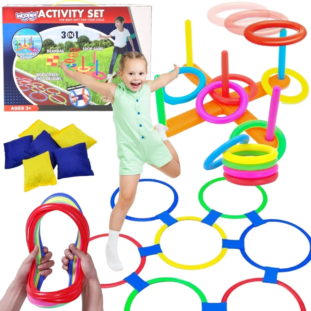 WOOPIE Serso Gra w Klasy Cornhole Rzut do Celu Woreczkami