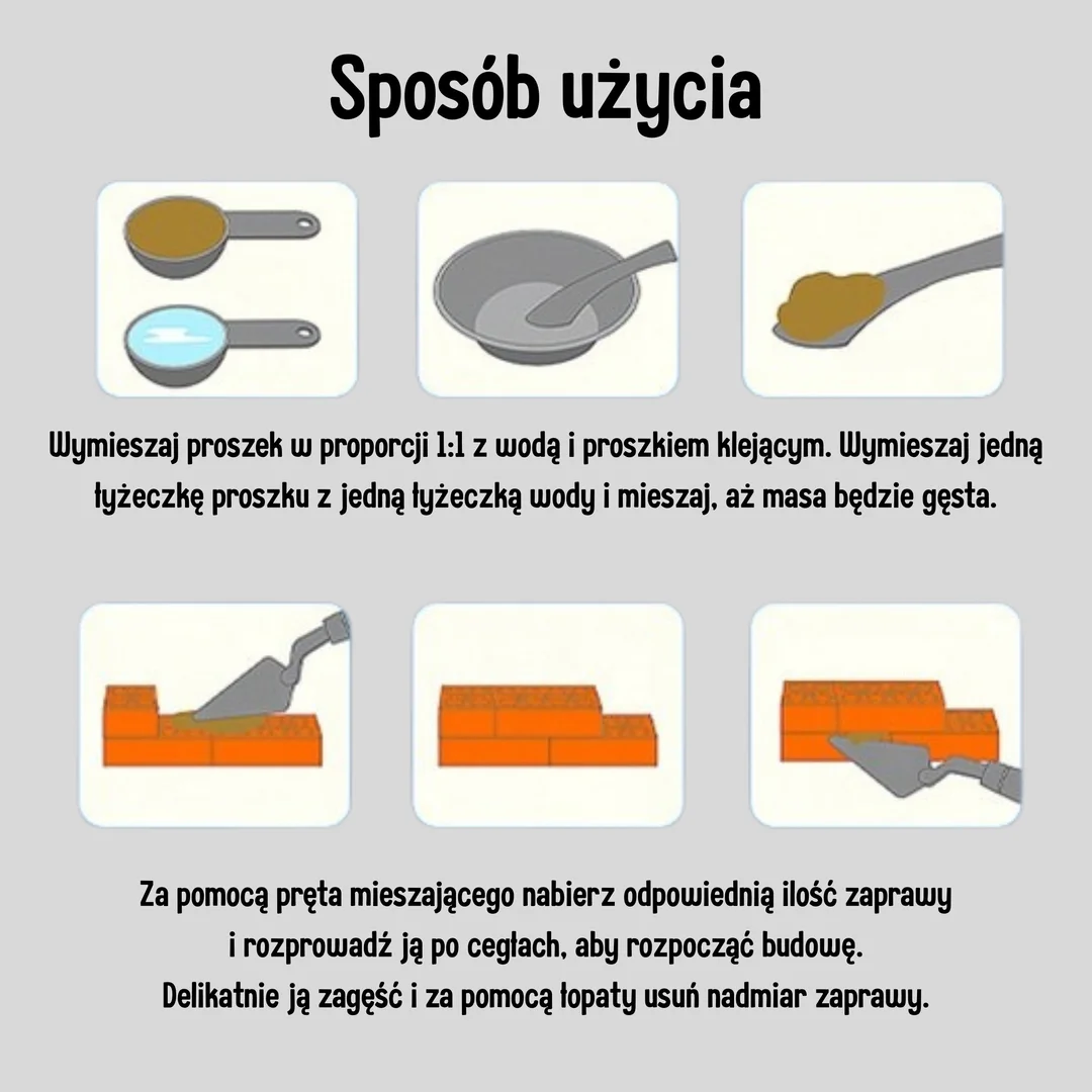 WOOPIE Zestaw Do Budowania z Cegieł
