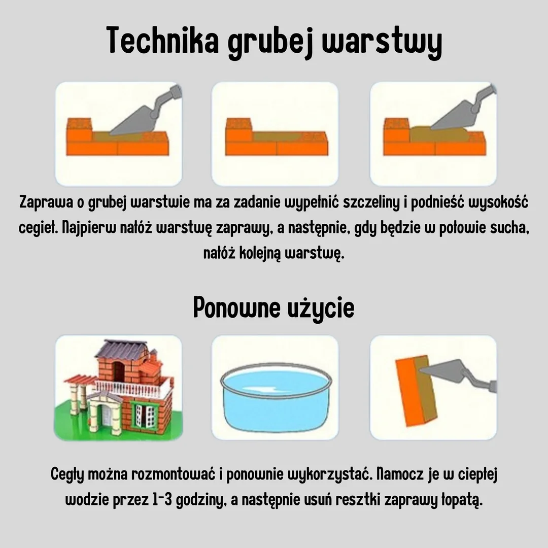 WOOPIE Zestaw Do Budowania z Cegieł