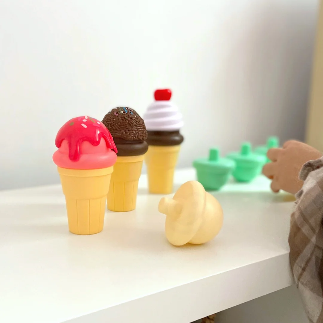 WOOPIE Zestaw do Robienia Lodów Układanka Lodziarnia