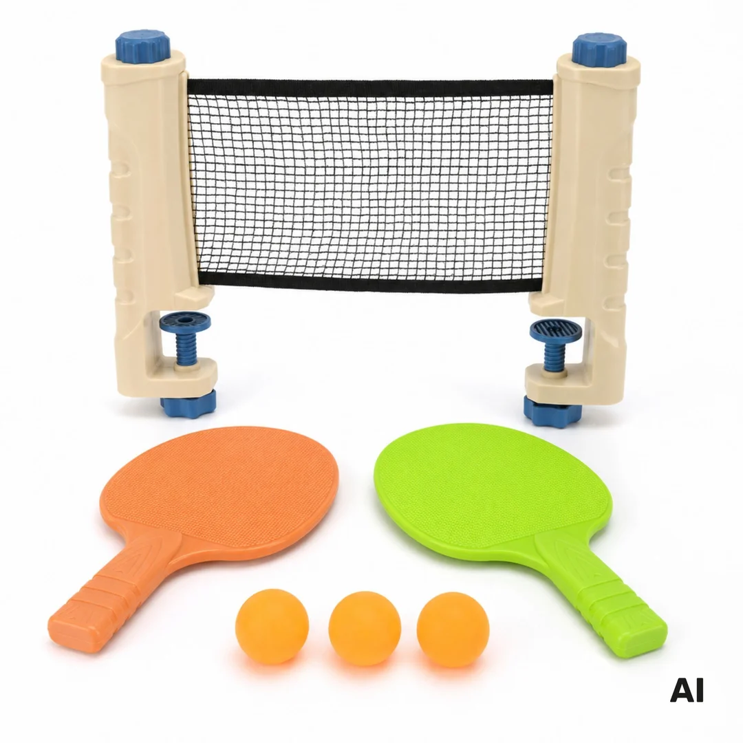 WOOPIE Zestaw do Tenisa Stołowego z Siatką Ping Pong