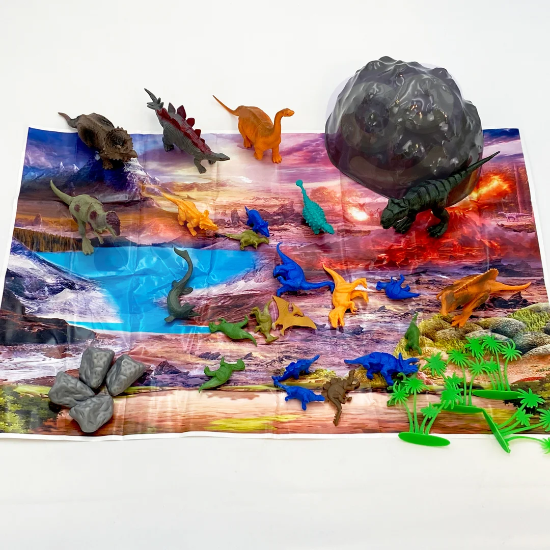WOOPIE Zestaw Figurki Dinozaury