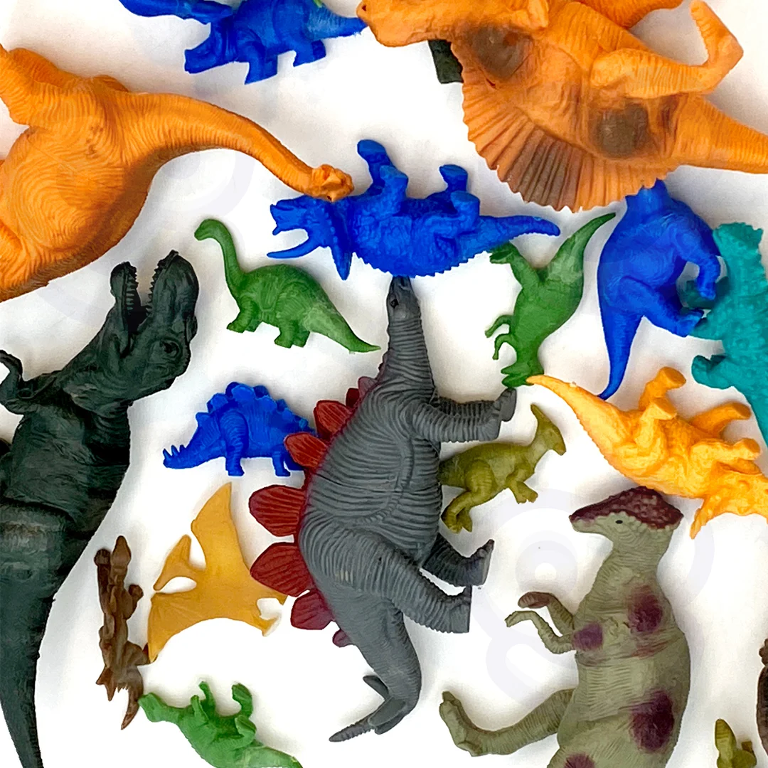 WOOPIE Zestaw Figurki Dinozaury