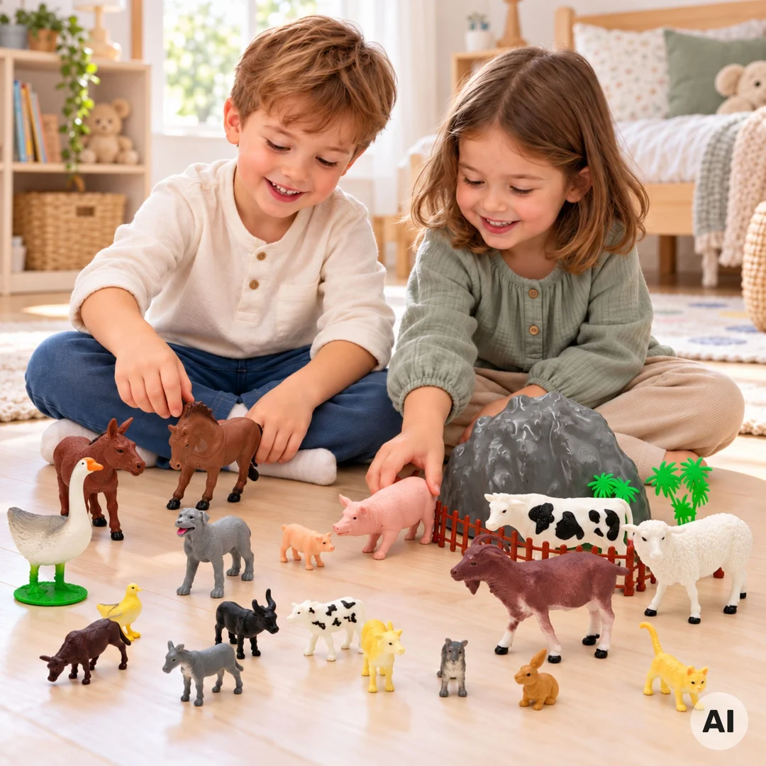 WOOPIE Zestaw Figurki Zwierzęta