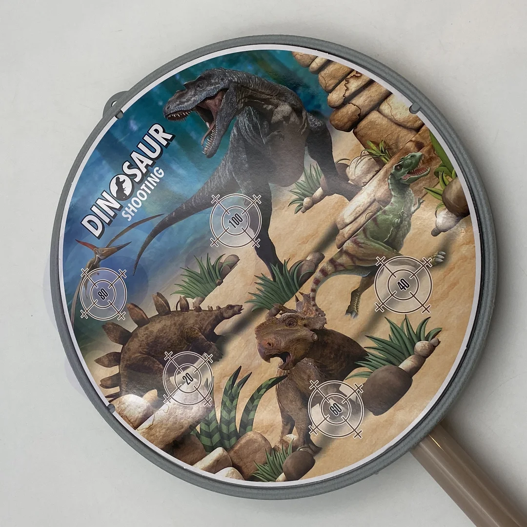 WOOPIE Zestaw Małego Łucznika Dinozaury Łuk Strzały