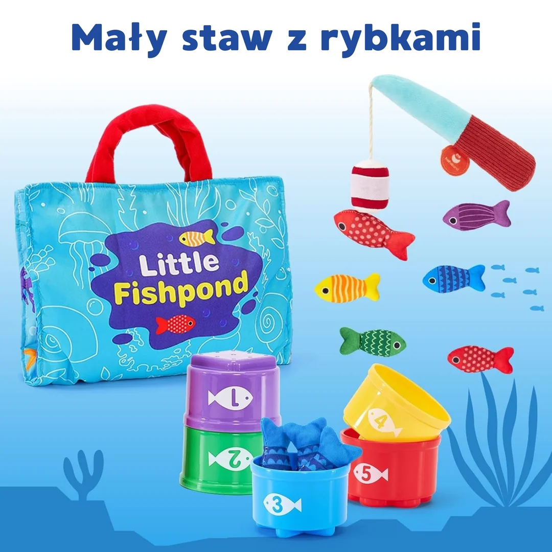 WOOPIE Zestaw Małego Wędkarza Nauka