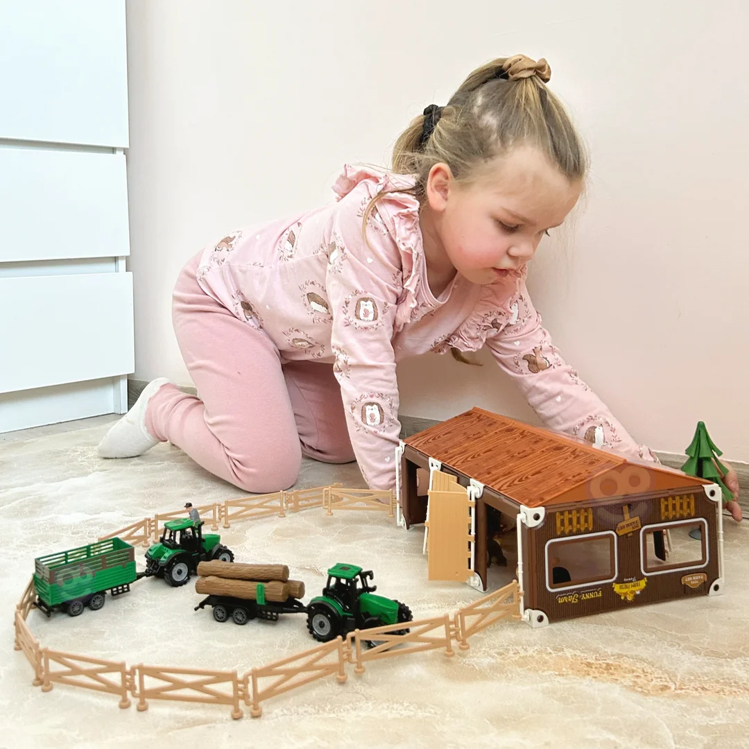 WOOPIE Zestaw Mały Farmer XL Figurki Gospodarstwo