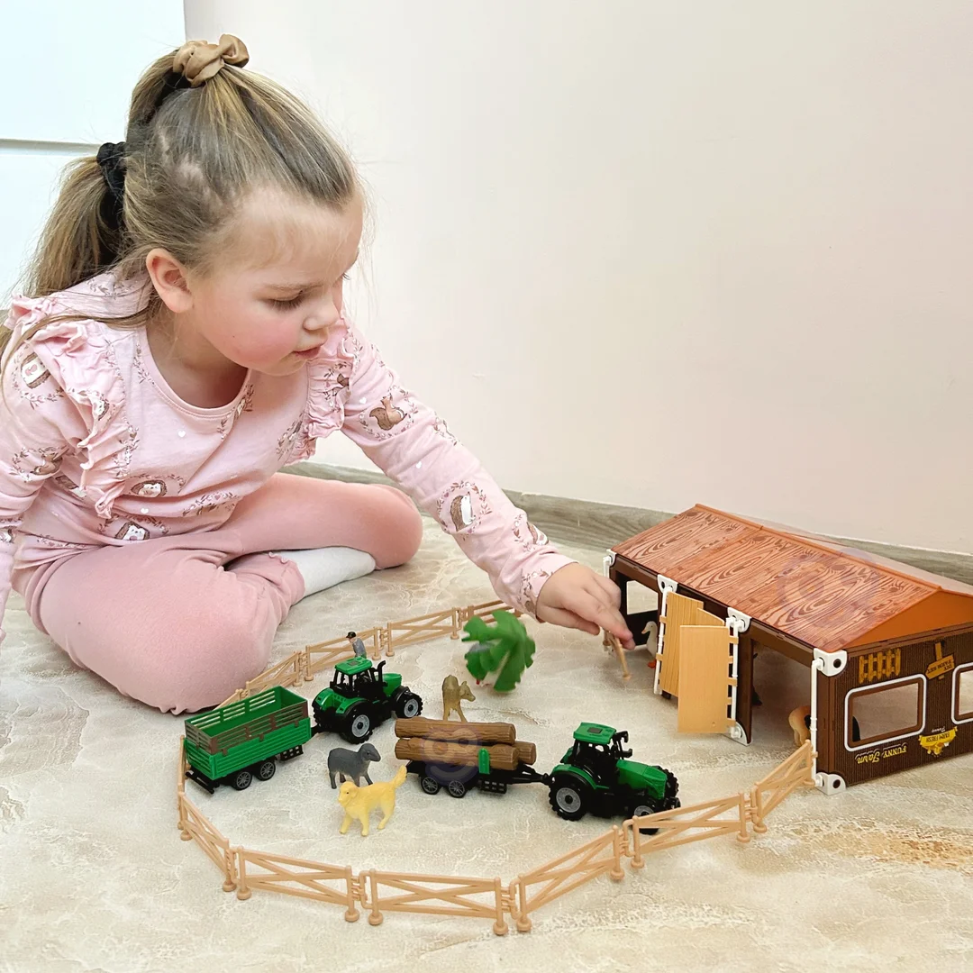 WOOPIE Zestaw Mały Farmer XL Figurki Gospodarstwo