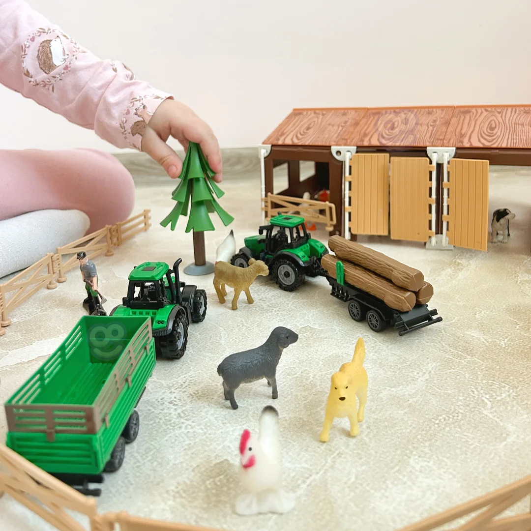 WOOPIE Zestaw Mały Farmer XL Figurki Gospodarstwo