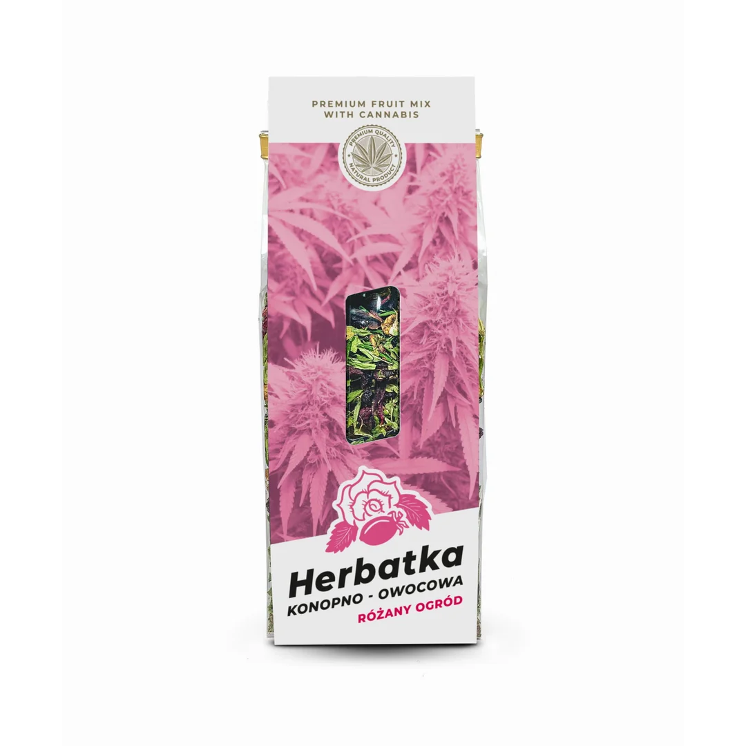 Herbatka konopno-owocowa - Różany Ogród 45 g