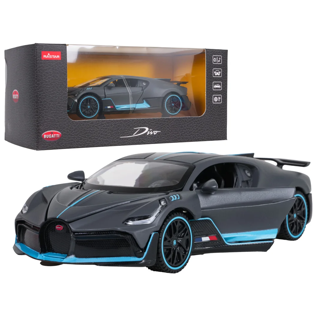 Autko Bugatti Divo Szary RASTAR