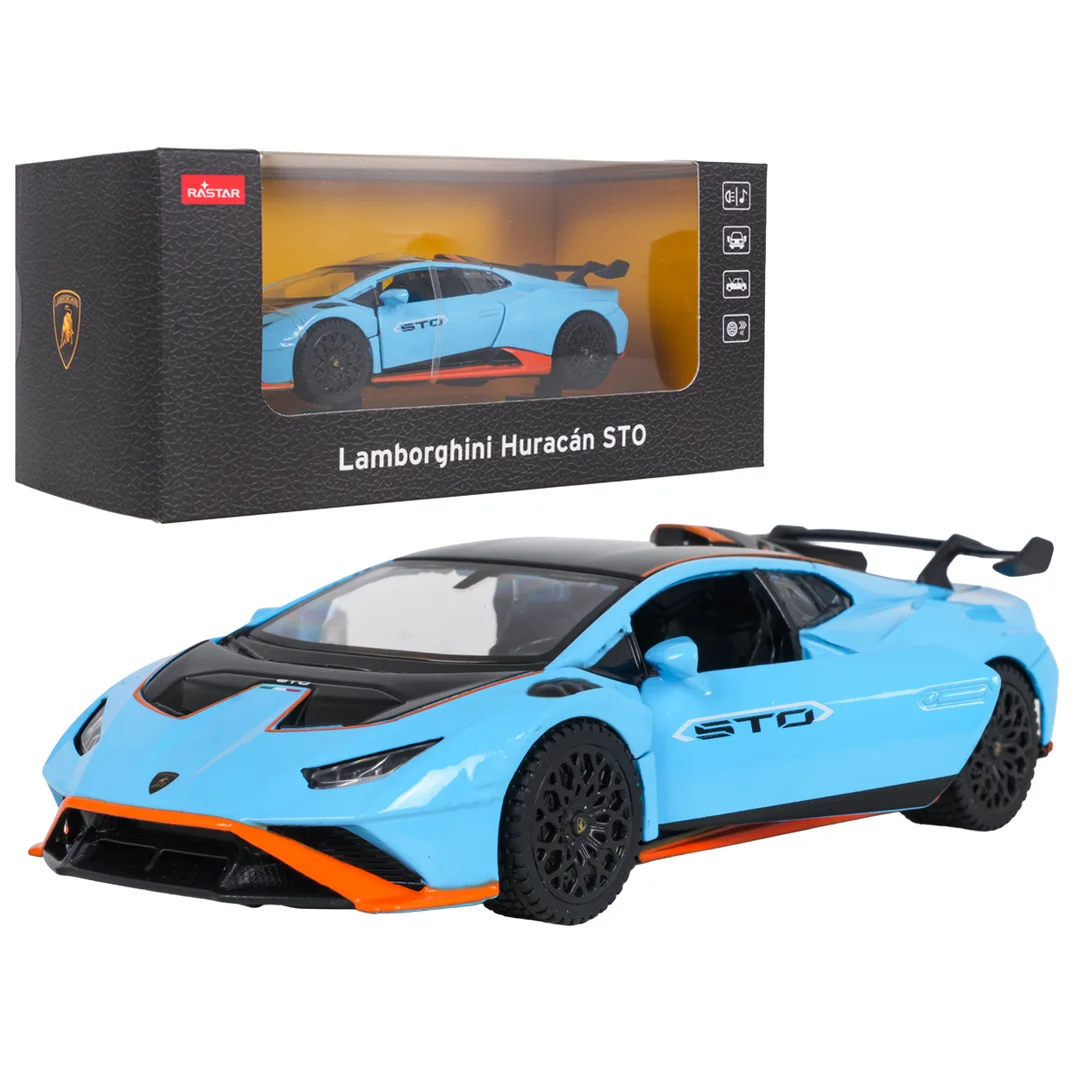 Autko Lamborghini Huracan STO Niebieski RASTAR