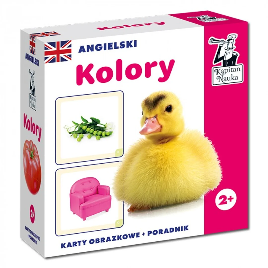 Gra edukacyjna „Angielski kolory” dla Nauka języka angielskiego Nauka nazw kolorów