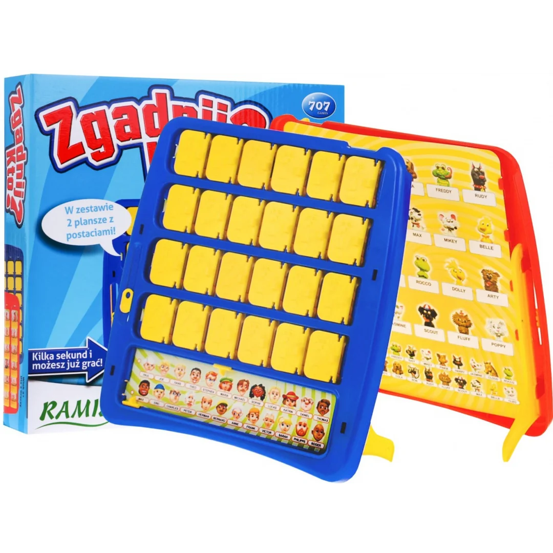 Gra edukacyjna familijna Zgadnij Kto PL