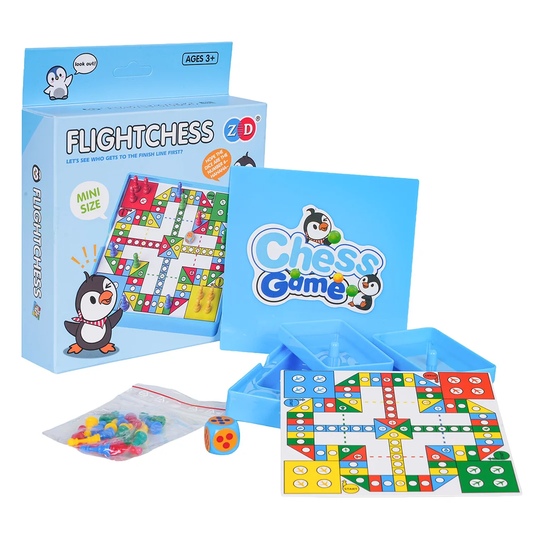 Gra Planszowa LUDO Pingwin