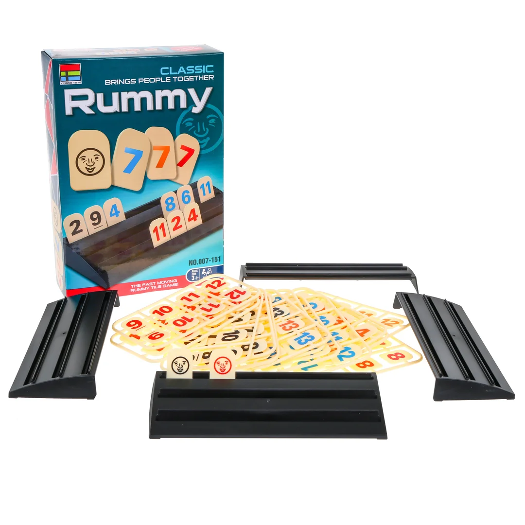 Logiczna gra liczbowa Rummy dla dzieci dorosłych Rodzinna rozrywka Nauka matematyki